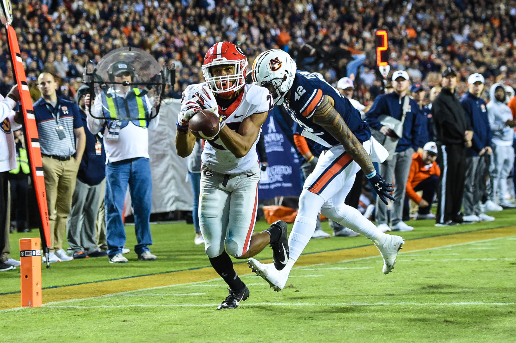 Georgia vs Auburn Football